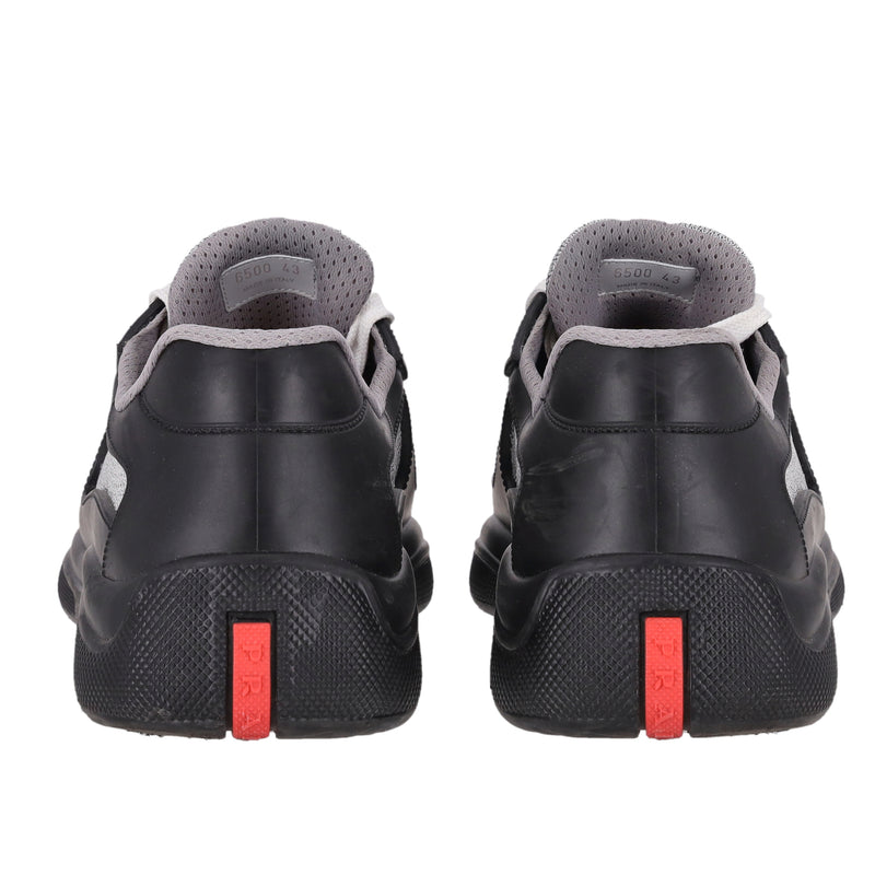 Prada America's Cup Rubber & Mesh Sneakers. Size 43