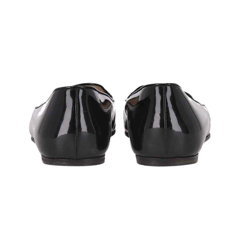 Prada Patent Leather Loafers. Size 35