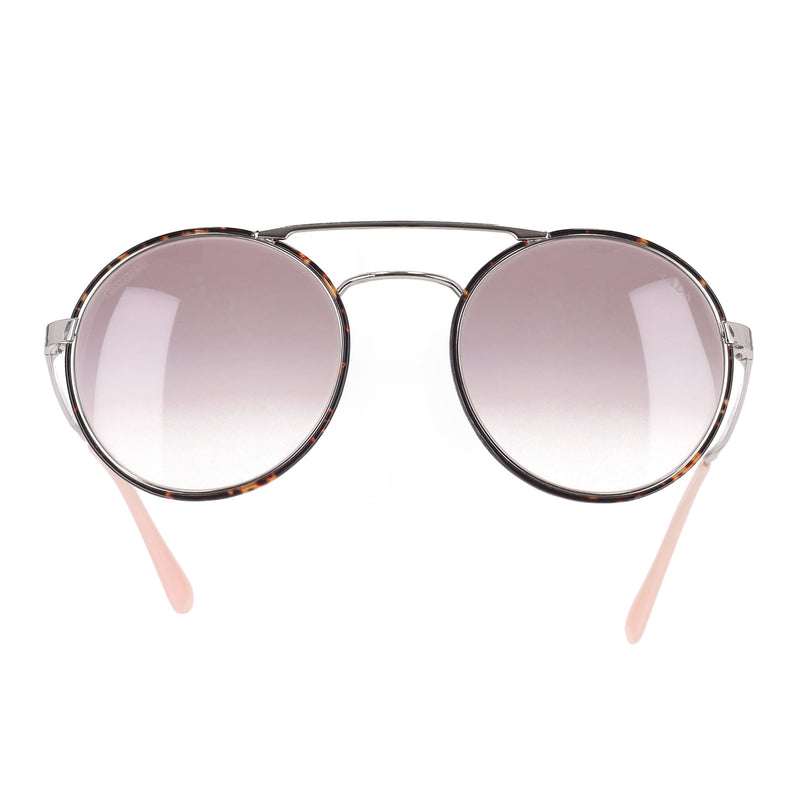 Prada Tortoiseshell Round Sunglasses