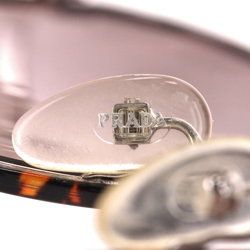 Prada Tortoiseshell Round Sunglasses
