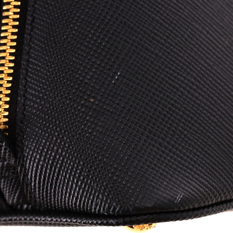 Prada Double Saffiano Leather Crossbody Bag