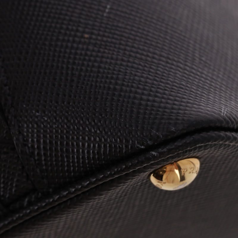Prada Double Saffiano Leather Crossbody Bag