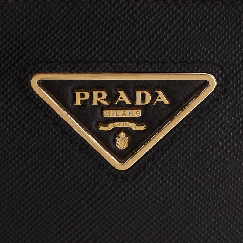 Prada Double Saffiano Leather Crossbody Bag