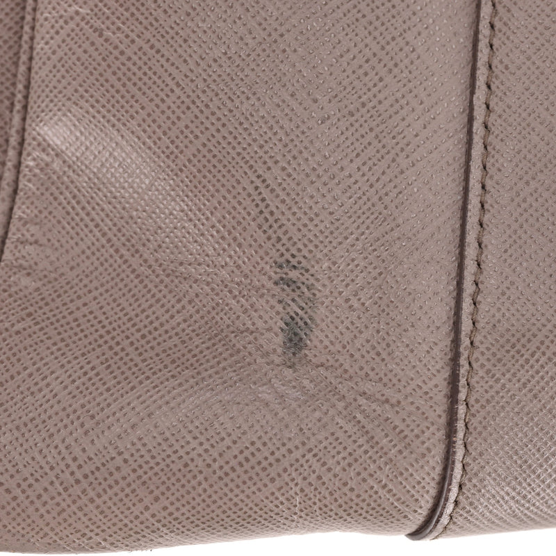 Prada Saffiano Leather Double Zip Galleria Tote Bag