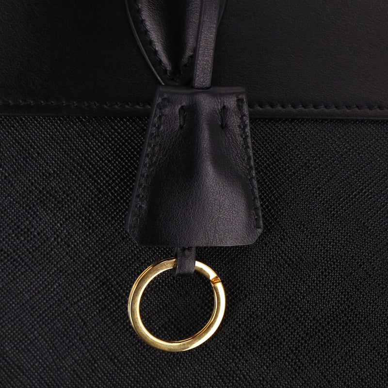Prada Paradigme Saffiano Leather Medium Tote Bag