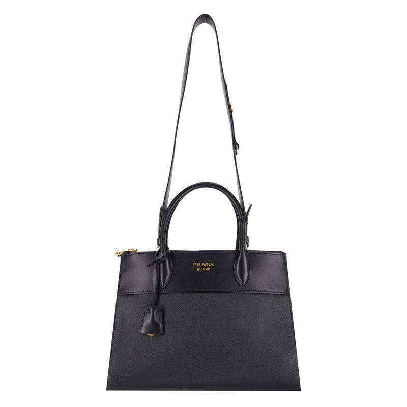 Prada Paradigme Saffiano Leather Medium Tote Bag