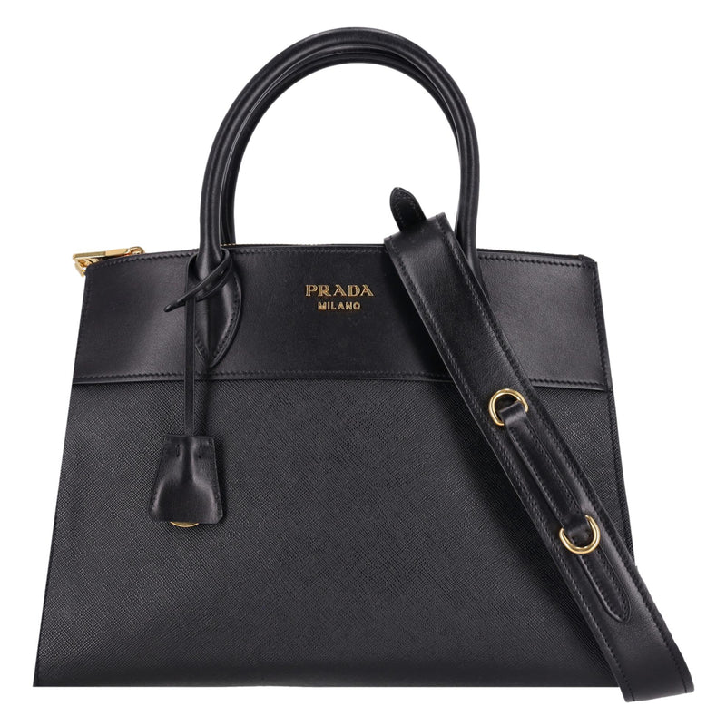Prada Paradigme Saffiano Leather Medium Tote Bag