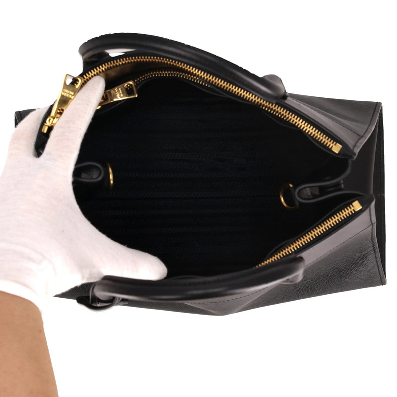 Prada Paradigme Saffiano Leather Medium Tote Bag