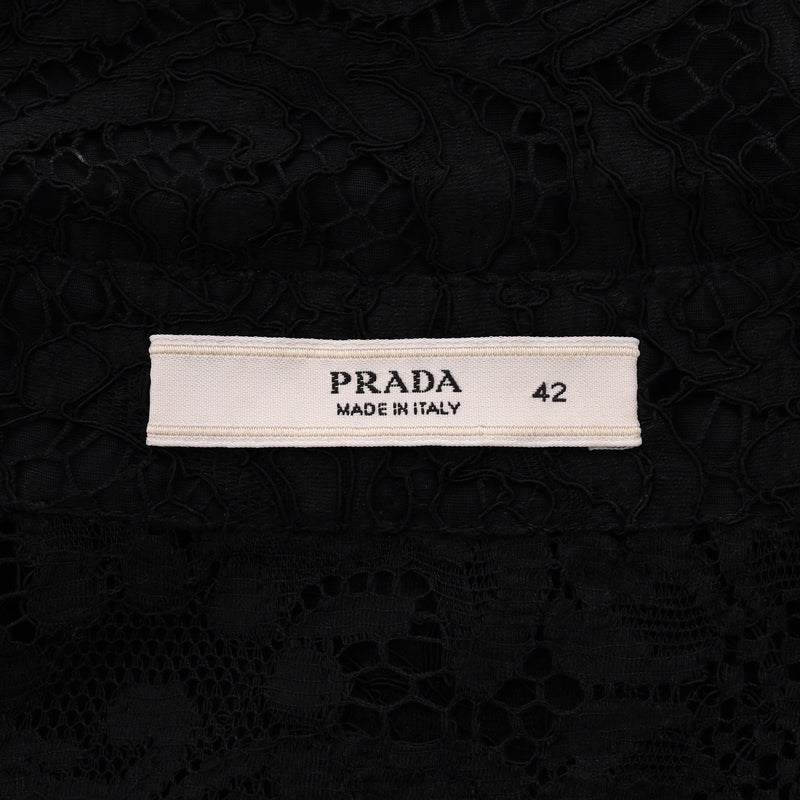 Prada Lace Shirt. Size 42IT