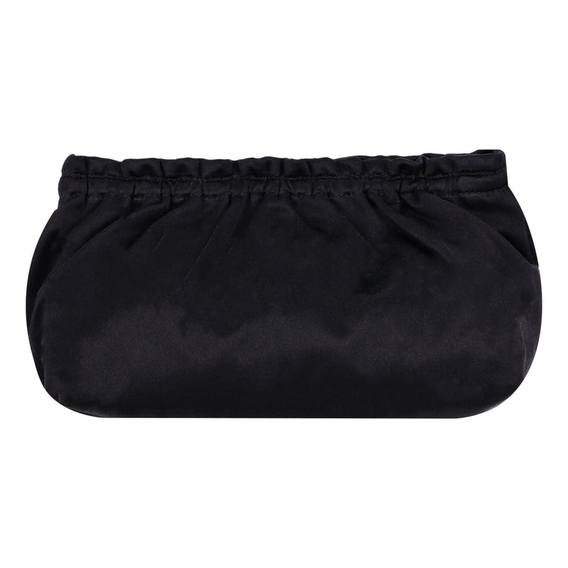 Prada Gathered Cosmetic Travel Pouch With A Logo To The Side