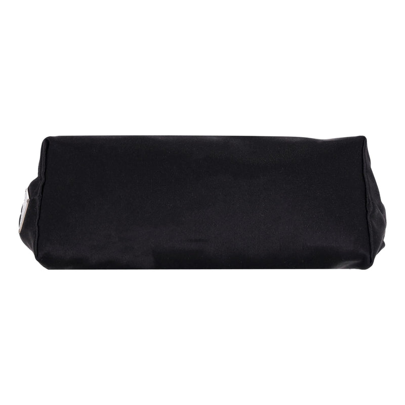 Prada Gathered Cosmetic Travel Pouch With A Logo To The Side