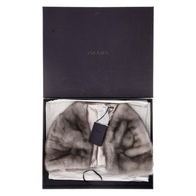 Prada Mink Fur Bolero Jacket. Size 42IT