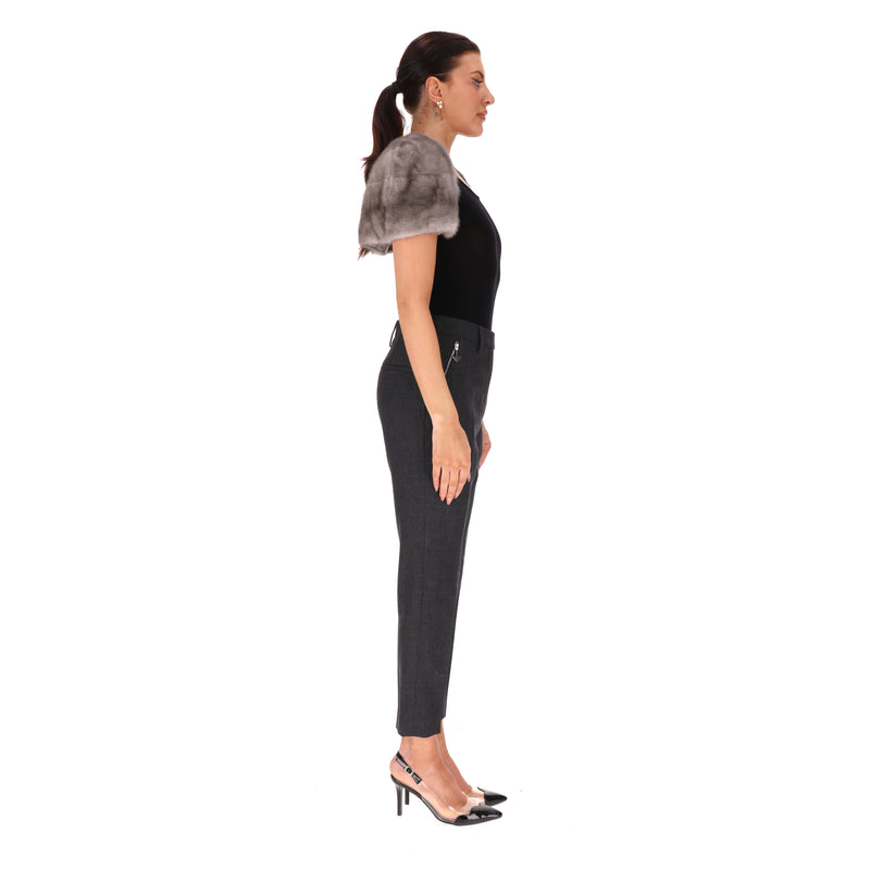 Prada Mink Fur Bolero Jacket. Size 42IT