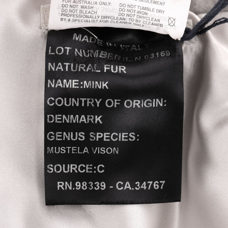 Prada Mink Fur Bolero Jacket. Size 42IT