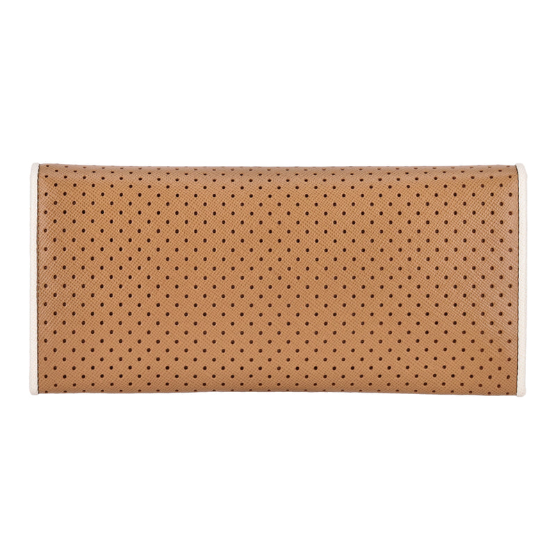 Prada Saffiano Leather Fori Continental Wallet