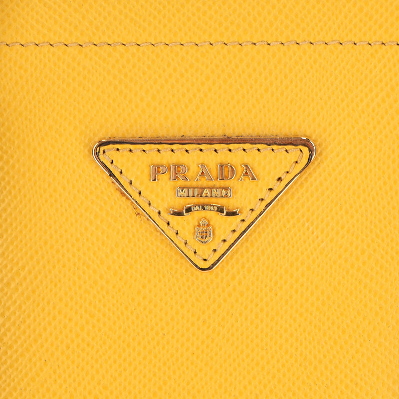 Prada Double Saffiano Leather Large Tote Bag