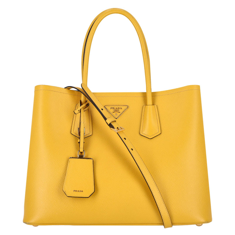 Prada Double Saffiano Leather Large Tote Bag