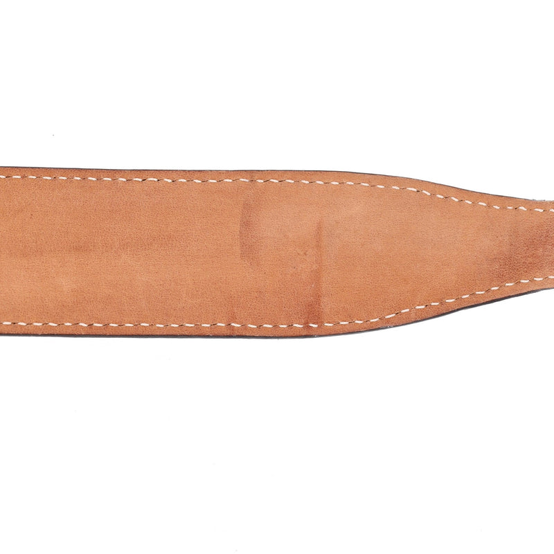 Emilio Pucci Logo Buckle Leather Belt