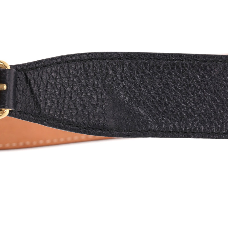 Emilio Pucci Logo Buckle Leather Belt