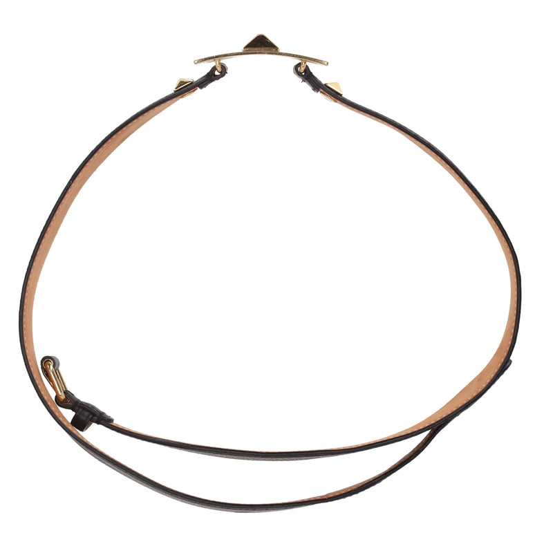 Emilio Pucci Logo Buckle Leather Belt