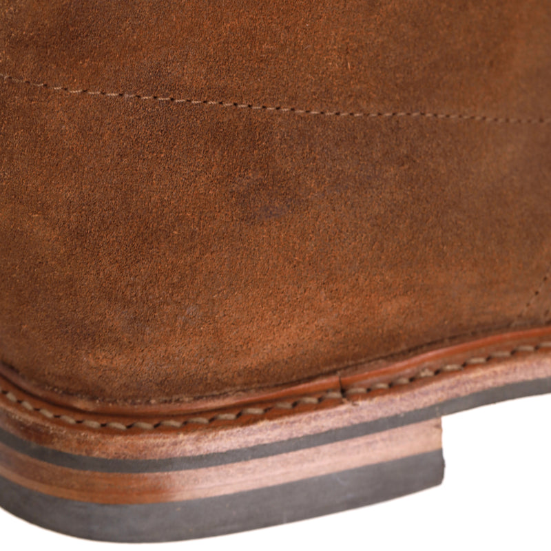 R.M. Williams Waxed Suede Lace-Up Boots. Size 41