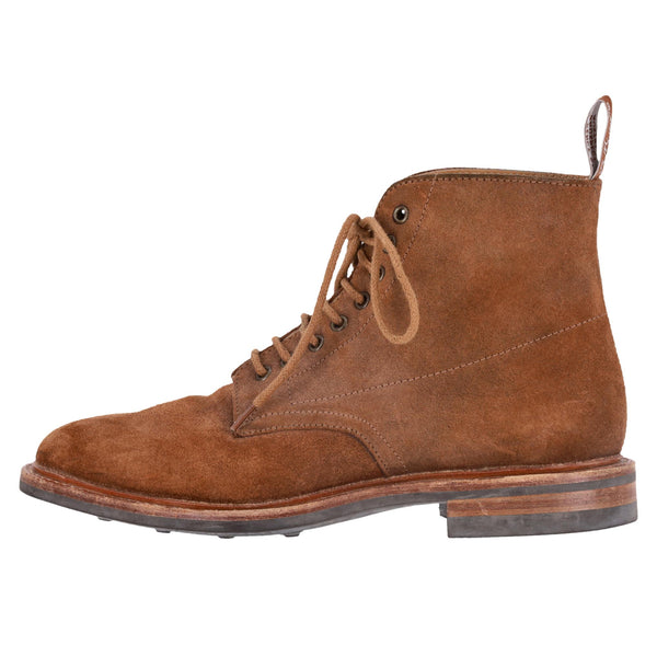 R.M. Williams Waxed Suede Lace-Up Boots. Size 41
