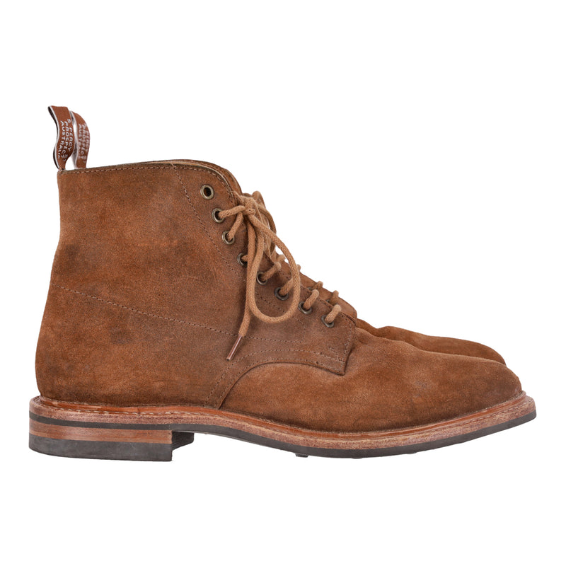 R.M. Williams Waxed Suede Lace-Up Boots. Size 41