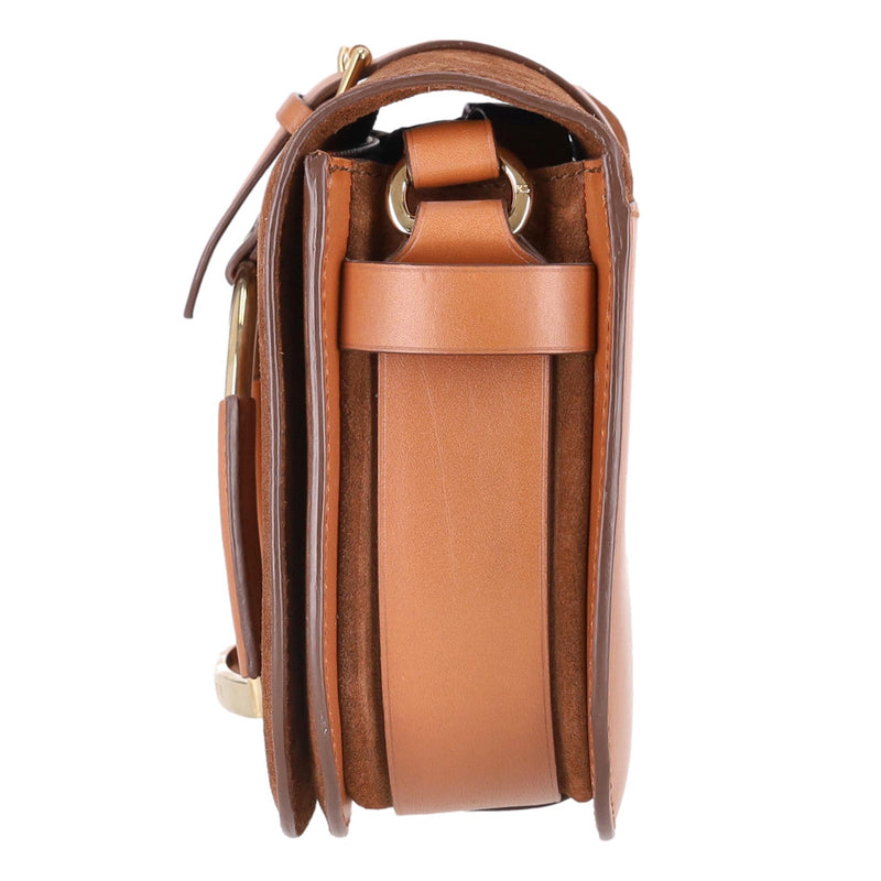 Ralph Lauren Suede Stirrup Saddle Bag