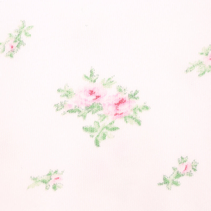 Ralph Lauren Baby Cotton Floral Print  Sleepsuit. Size 6M