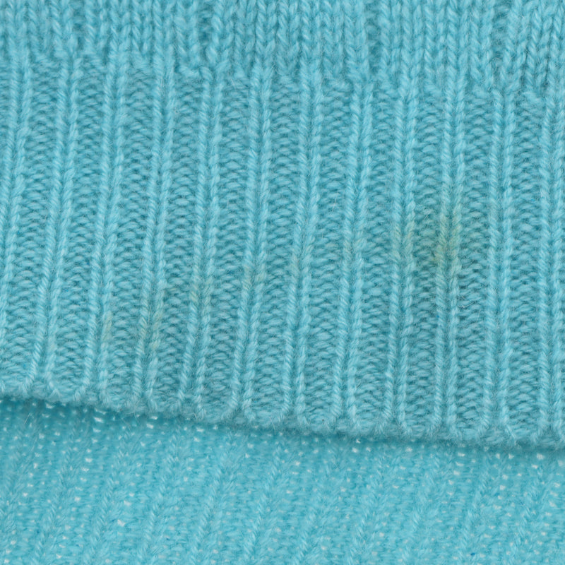 Ralph Lauren Cable Knit V-Neck Cashmere Jumper. Size S
