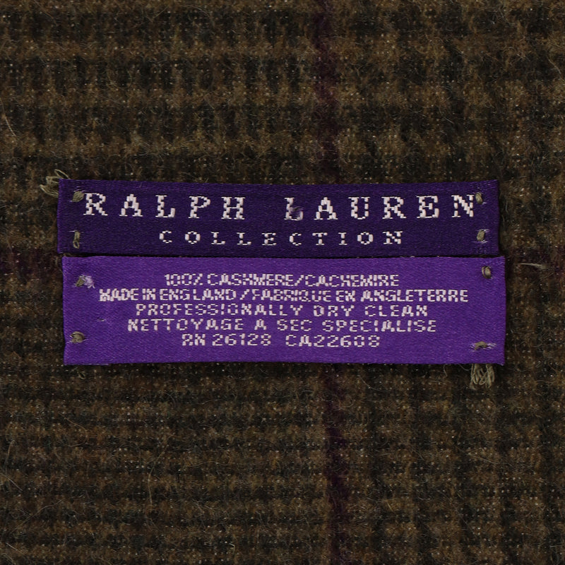 Ralph Laurent Cashmere Fringed Cape. One Size
