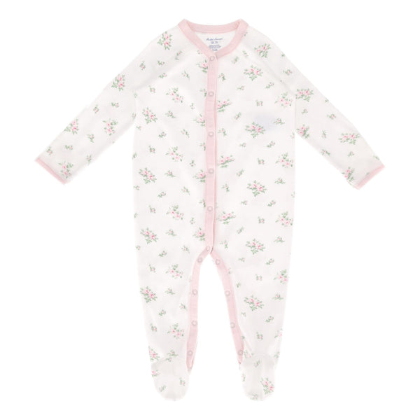 Ralph Lauren Baby Cotton Floral Print  Sleepsuit. Size 6M