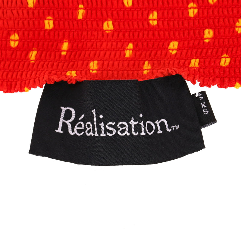 Realisation Polka-Dot Silk Mini Dress. Size XS