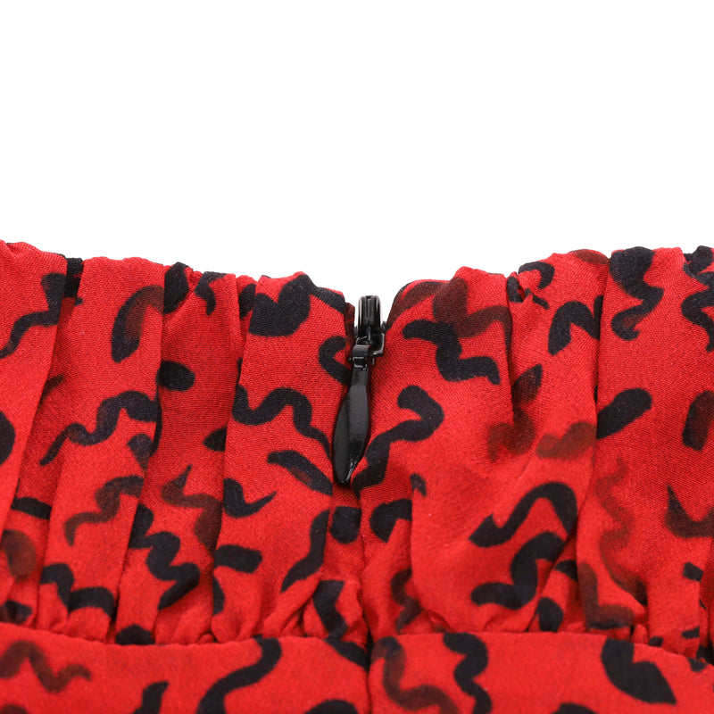 Realisation Printed Silk Mini Dress. Size XXS