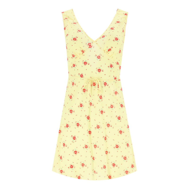 Realisation Floral Print Silk Summer Dress. Size XS