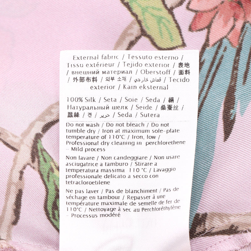 Red Valentino Silk Floral Shirt Dress. Size 48IT