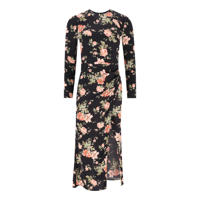 Reformation Floral Print Midi Dress. Size 0