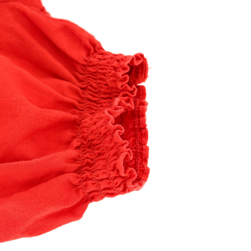 Reformation Puff Sleeve Mini Linen Dress. Size 2US