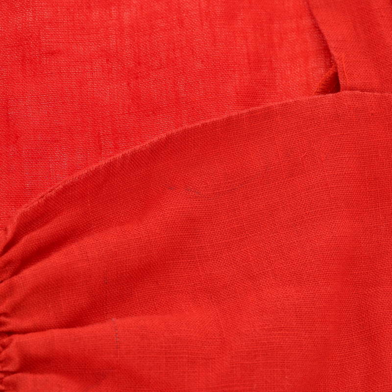 Reformation Puff Sleeve Mini Linen Dress. Size 2US
