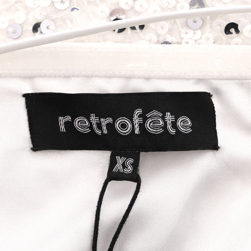 Retrofete Mini Tube Sequin Dress. Size XS