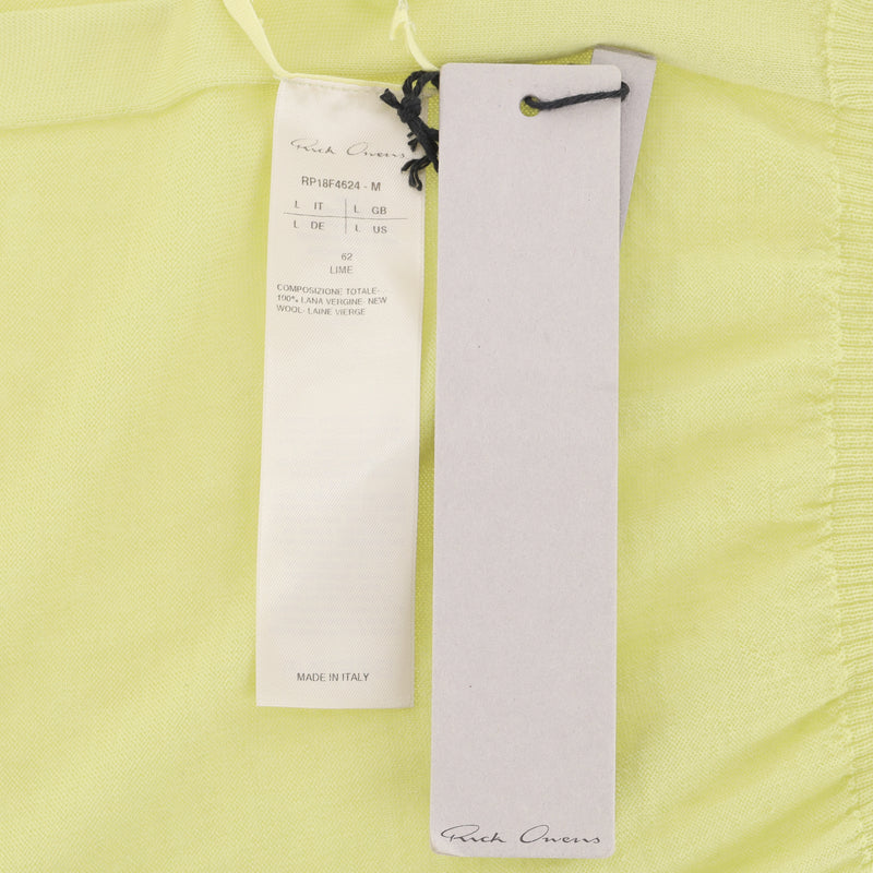 Rick Owens Virgin Wool Jumper. Size L