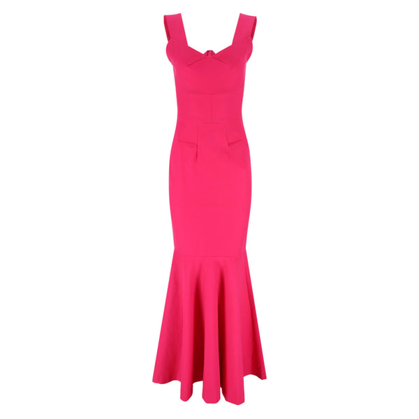 Roland Mouret Ltd Edition For Harrods Fluted Gown. Size 10UK