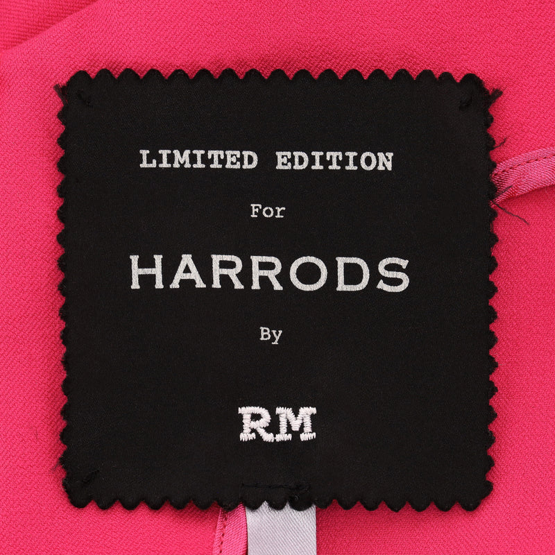 Roland Mouret Ltd Edition For Harrods Fluted Gown. Size 10UK