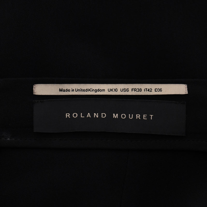 Roland Mouret Velvet Silk Blend Pencil Skirt. Size 10UK
