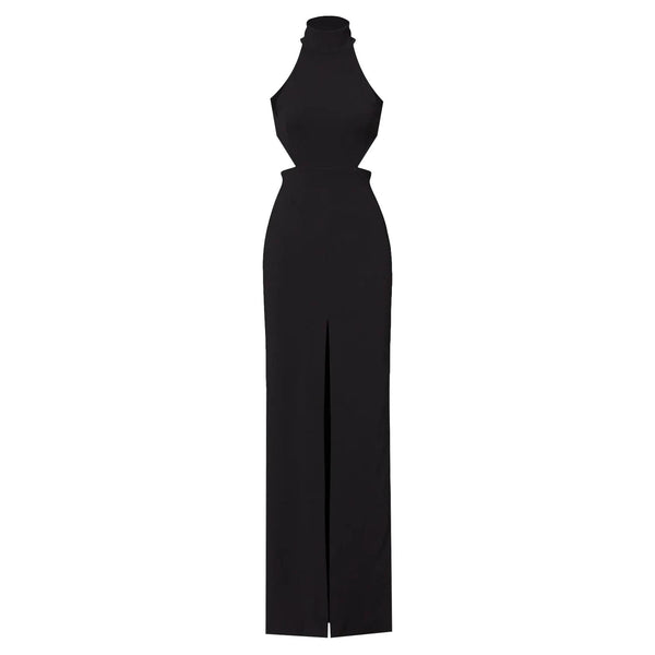 Solace London Halter Neck Open-Back Gown/Dress. Size 10UK