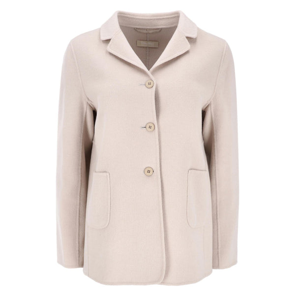 Max Mara Wool & Rabbit Hair Blazer. Size 48IT