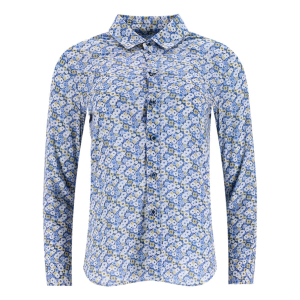 Saint Laurent Floral Cotton Shirt. Size 36FR