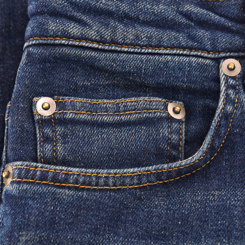 Saint Laurent High-Waisted Slim Jeans. Size W28