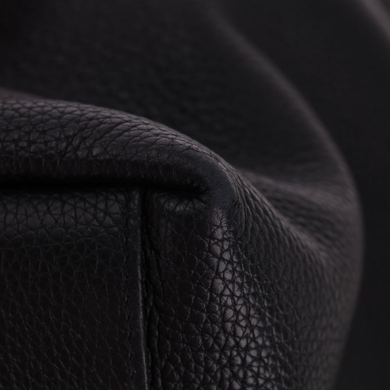 Saint Laurent Giant Leather Bowling Tote Bag