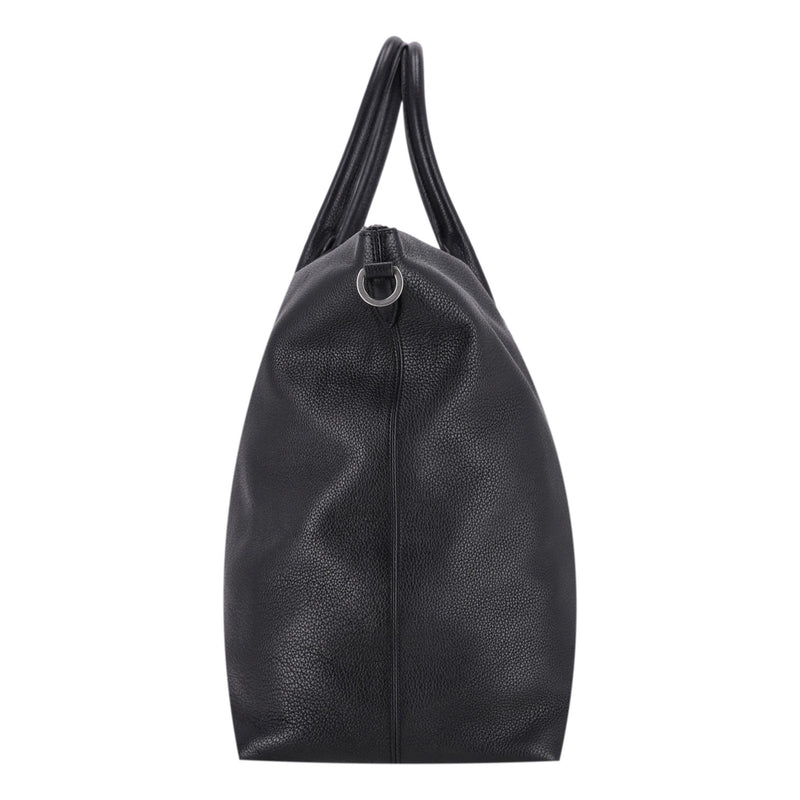 Saint Laurent Giant Leather Bowling Tote Bag